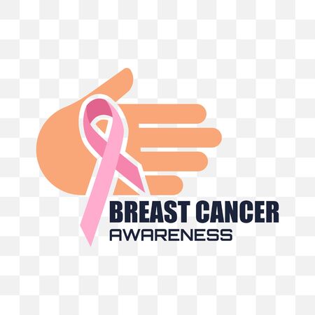 breast cancer awareness for men and women, vector illustrationのイラスト素材
