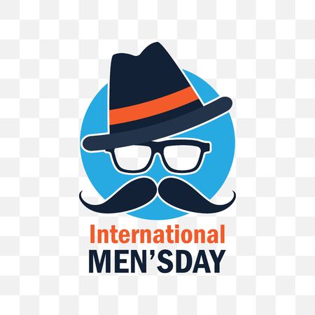 International men's day. vector illustrationのイラスト素材