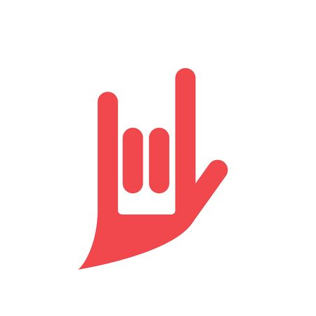 sign language interpreter logo. vector illustrationのイラスト素材