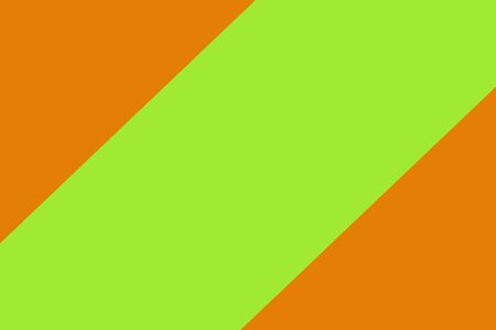 Green and orange color saturation  visuals with pops of dominant and bright colors across backdrops featuring coloring blocking or scenes with contrasting colorsの写真素材