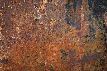 Dirty surface old rust wall / Grunge brushed metal texture abstract industrial background