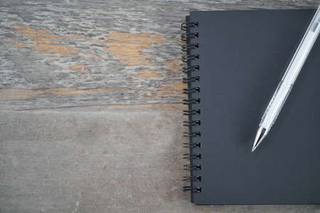 Notepad and pencilの写真素材