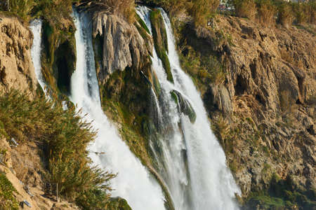 Waterfall in the natureの写真素材