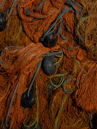 an old fishing net
