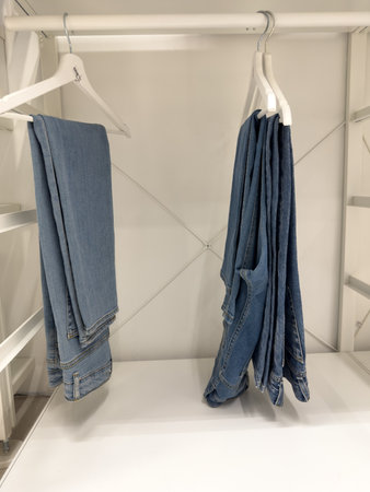 pants in the closetの写真素材