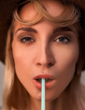 Portrait of a beautiful girlの素材