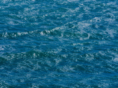 Serene sea waves
