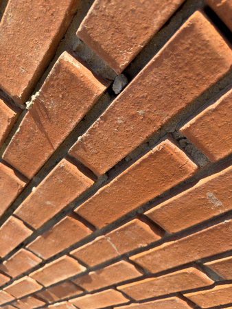 close-up of brick wall surface