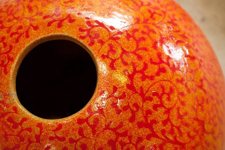 Orange jarの写真素材