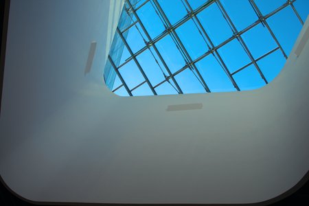 Blue sky pieces.の写真素材