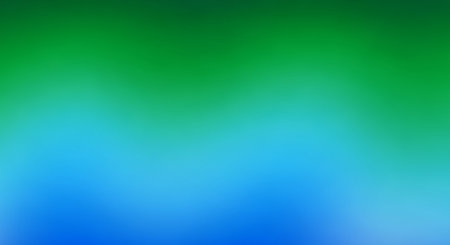 abstract background of blue and green color with some smooth lines in itの素材