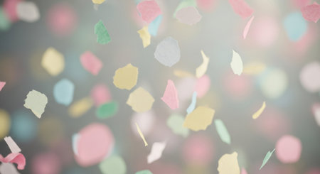 Abstract background with bokeh defocused lights and stars. Textureの素材