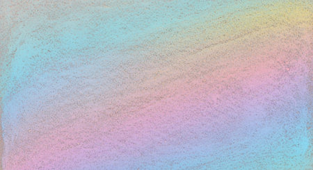 Abstract colorful pastel gradient paint on paper texture background for design.の素材