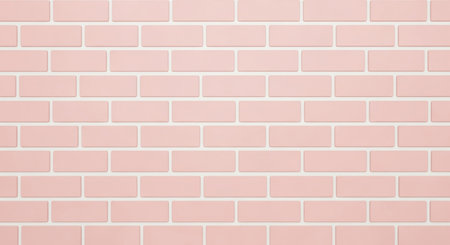 a pink brick wall texture background pattern wallpaper design surface construction material. 95の素材