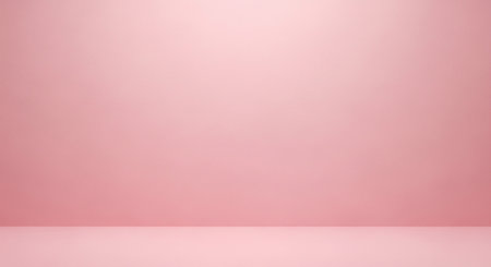 Pink gradient background with empty room for product display. 3d renderingの素材