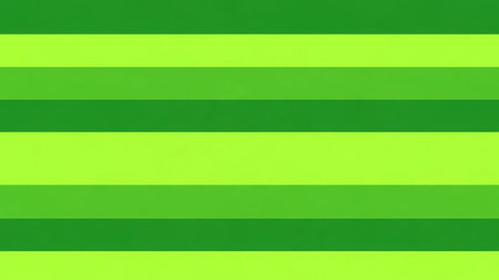 Green abstract background with stripes. 3d rendering, 3d illustration.の素材