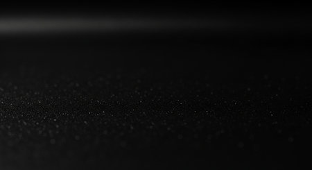 glitter vintage lights background. silver and black. de-focused.の素材