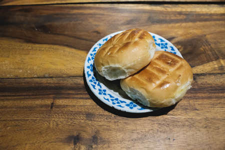 Grilled Bread Street bakery in Thailandの写真素材
