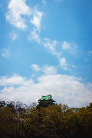 Osaka Castle Japanのeditorial素材