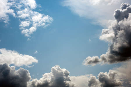 Sky and cloudsの写真素材