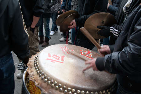 Celebrations of Chinese New Year 2012 The year of the Dragonのeditorial素材