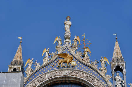 Typical views of Venice city and it s architecture in Italyの写真素材