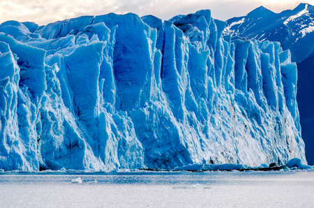 Part of Glacier  Perito Moreno  in Argentine Patagoniaの写真素材