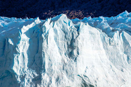 Part of Glacier  Perito Moreno  in Argentine Patagonia