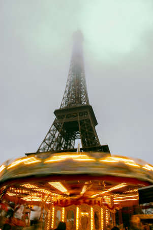 Typical Paris City sceneの写真素材