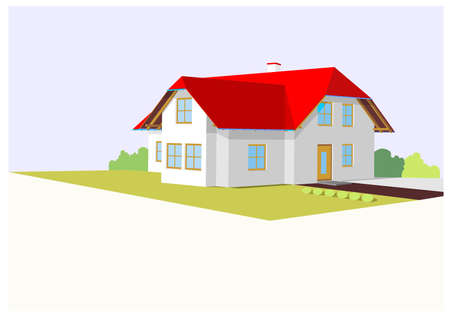 house 2のイラスト素材