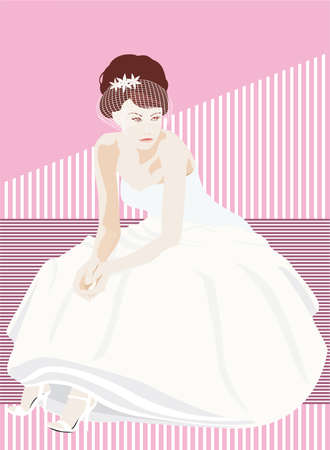 brideのイラスト素材