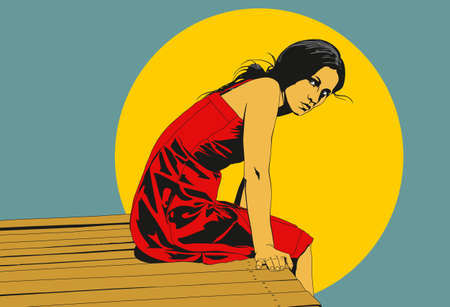 womenのイラスト素材