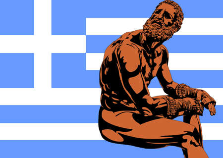 Greek boxingのイラスト素材