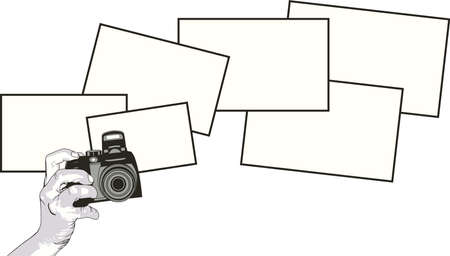 cameraのイラスト素材