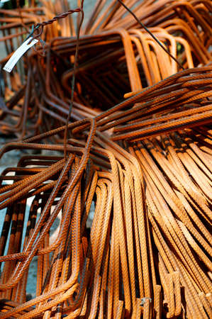 Steel barsの写真素材