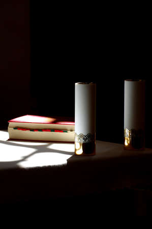 bible and candle