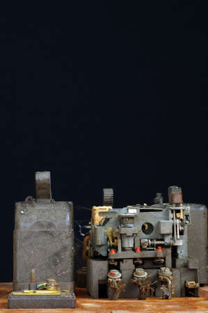 old circuit breaker panel 3の写真素材