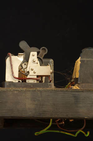 old circuit breaker panel 4の写真素材