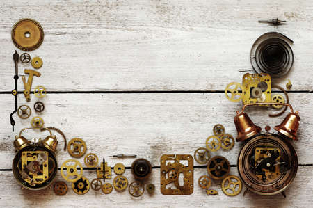 alarm clocks frameworkの写真素材