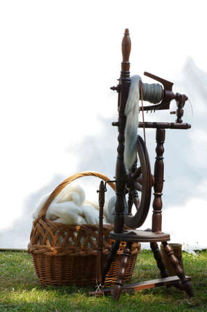 spinning wheelの写真素材