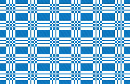 Vector blue and white Gingham check pattern design illustration for printing, Cloth, textiles,...