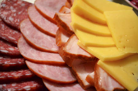 Food, sandwich, food, meat, cheese, saus