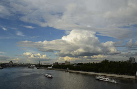 Moscow Riverの写真素材