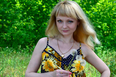 Beautiful young womanの写真素材