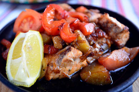 Restaurant foodの写真素材