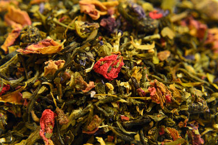 Tea large leafの写真素材