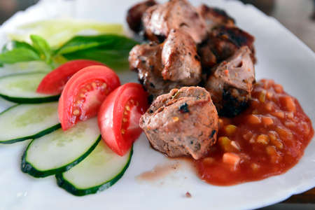 restaurant foodの写真素材