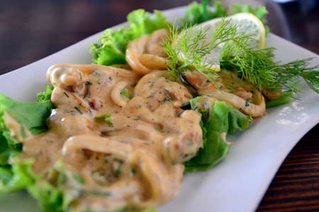 restaurant foodの写真素材