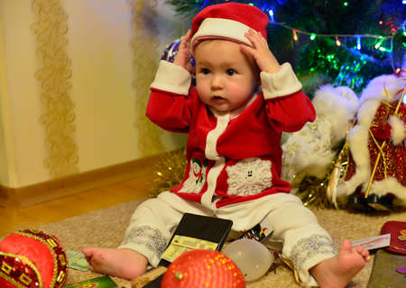 Beautiful, joyful kid.の写真素材