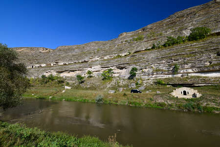 Old Orhei historical and archaeological compleの写真素材